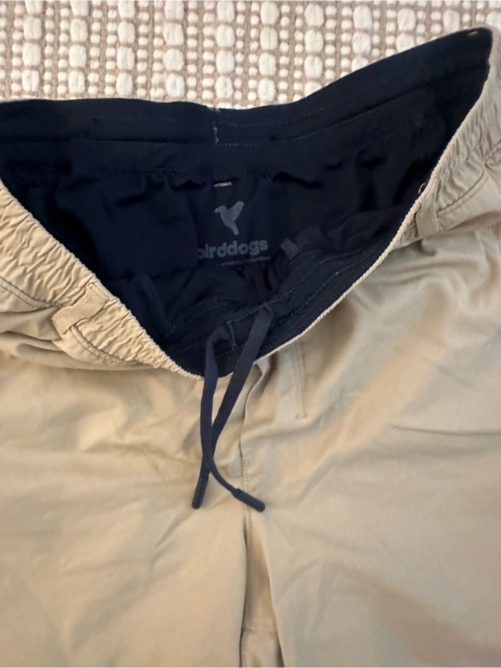 Birddogs Men's KhakiPerformance Shorts 1 pc Available - Picture 3 of 3